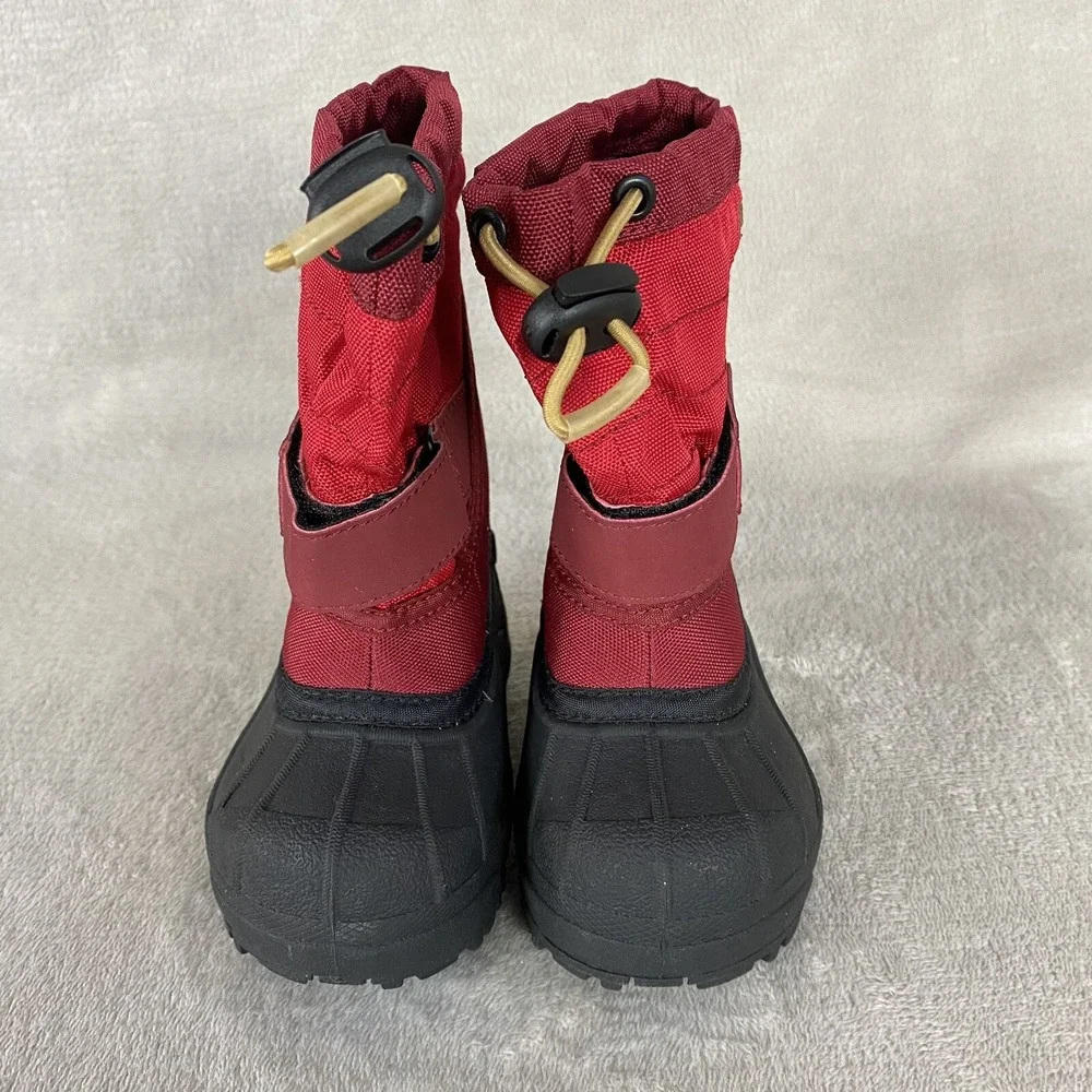 Columbia Powderbug Plus Snow Boot Toddler 6 Red Waterproof Insulated NEW